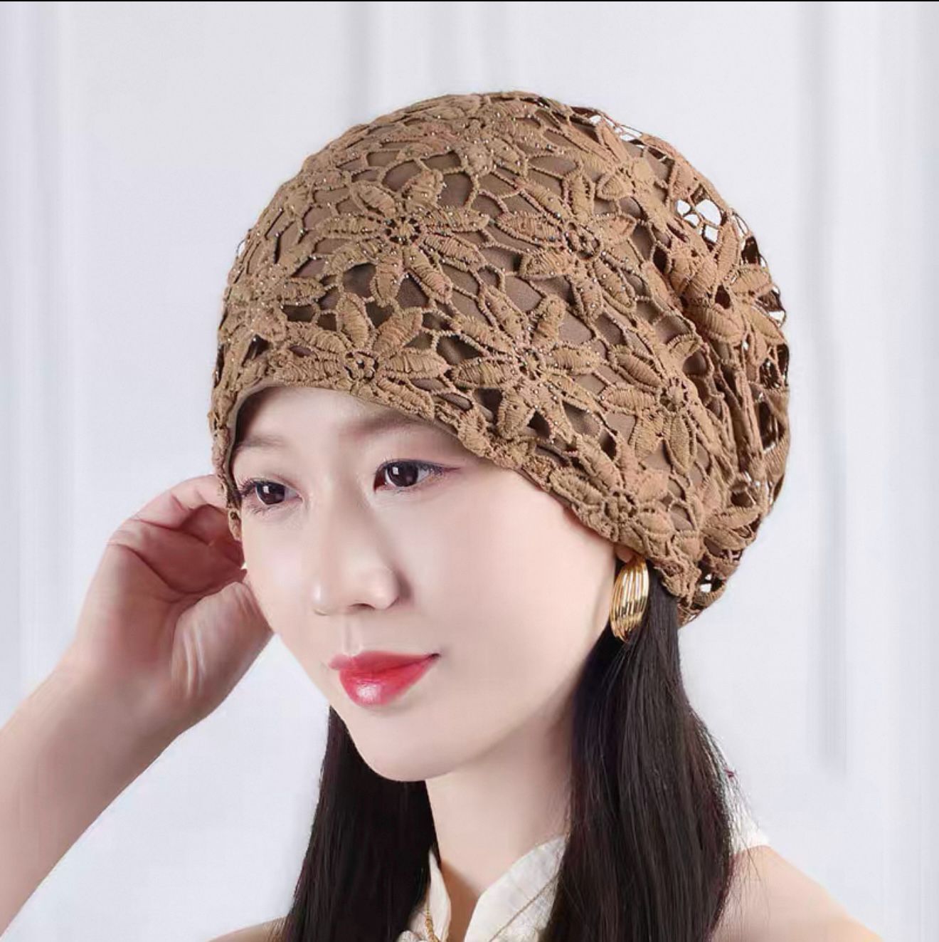 Luxe Lace Turban Headwrap – Multiple Colors