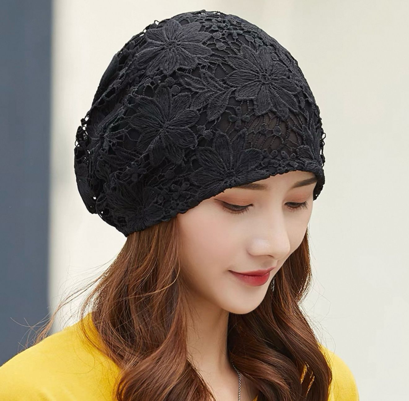 Luxe Lace Turban Headwrap – Multiple Colors