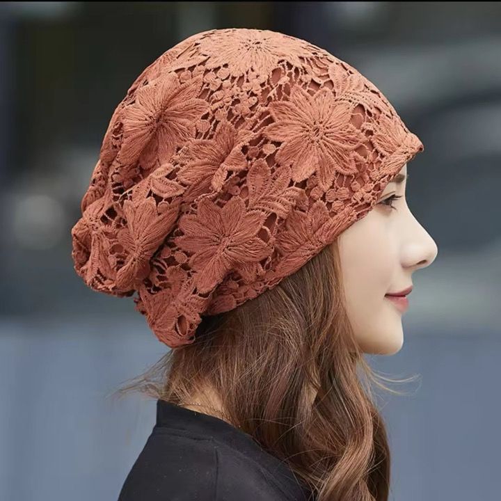 Luxe Lace Turban Headwrap – Multiple Colors