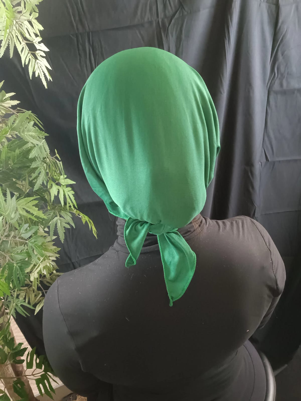 Sun Visor Hijab – Breathable Tie-Back Cap