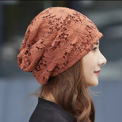Luxe Lace Turban Headwrap – Multiple Colors